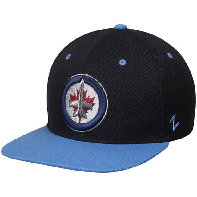 Winnipeg Jets Zephyr Navy/Light Blue Z11 Snapback Adjustable Hat