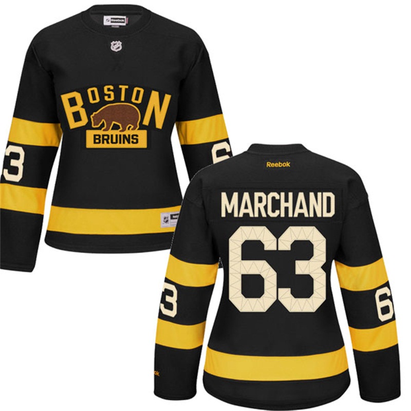 Women Bruins Brad Marchand Premier Jersey