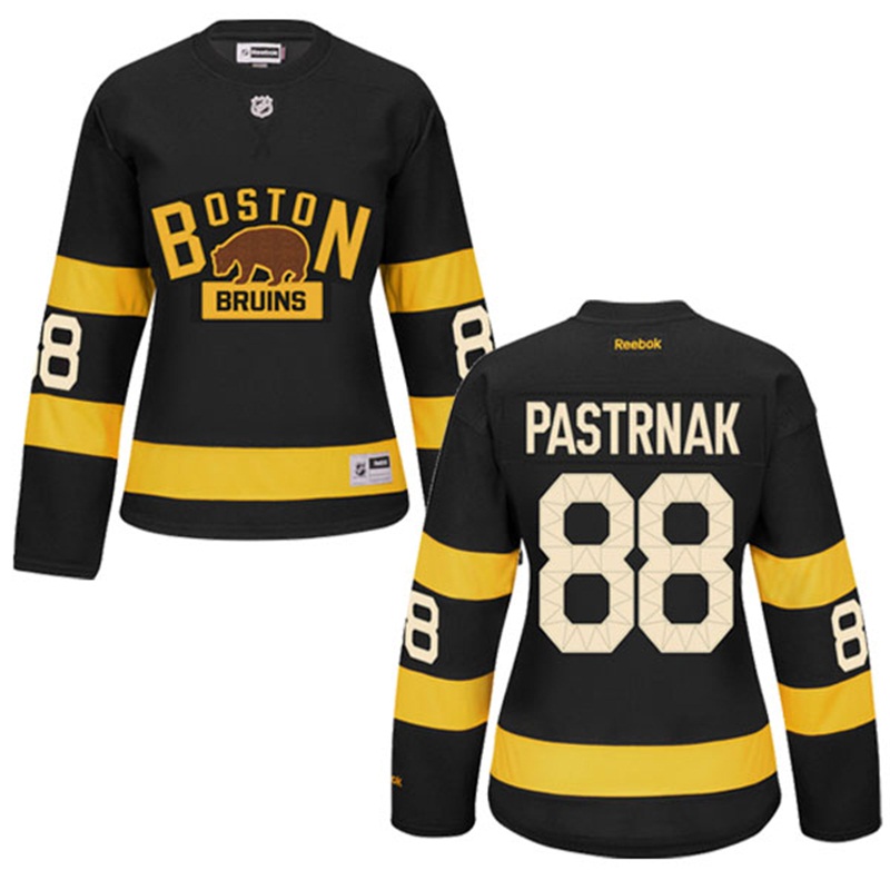 Women Bruins David Pastrnak Premier Jersey