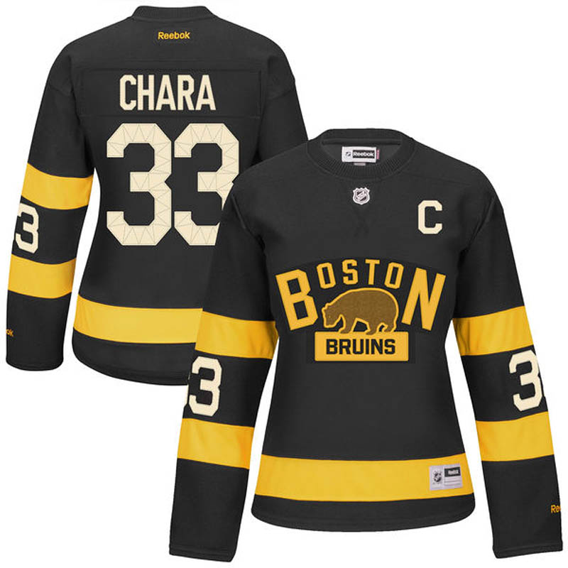 Womens Zdeno Chara Boston Bruins #33 Ice Hockey Jersey