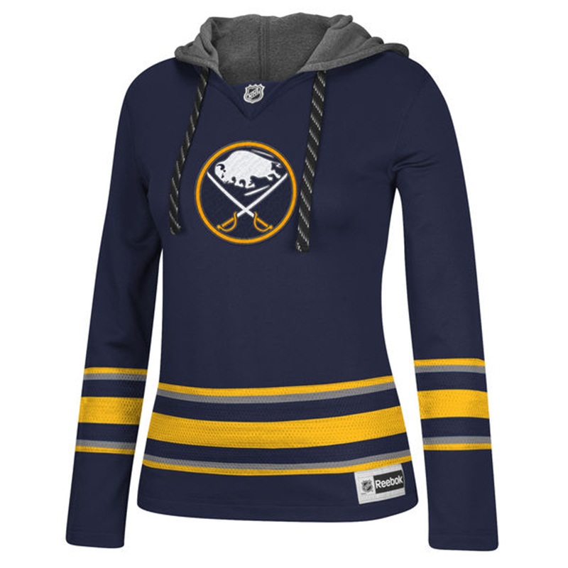 NHL Buffalo Sabres Navy Jersey Pullover Hoodie