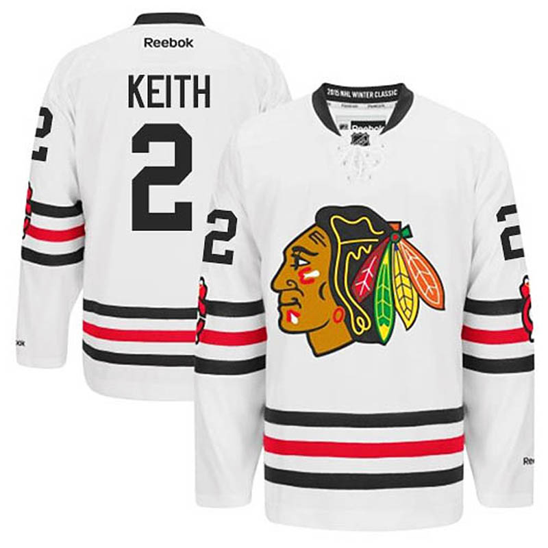 Womens Duncan Keith Chicago Blackhawks #2 2015 Winter Classic Ice Hockey Jersey