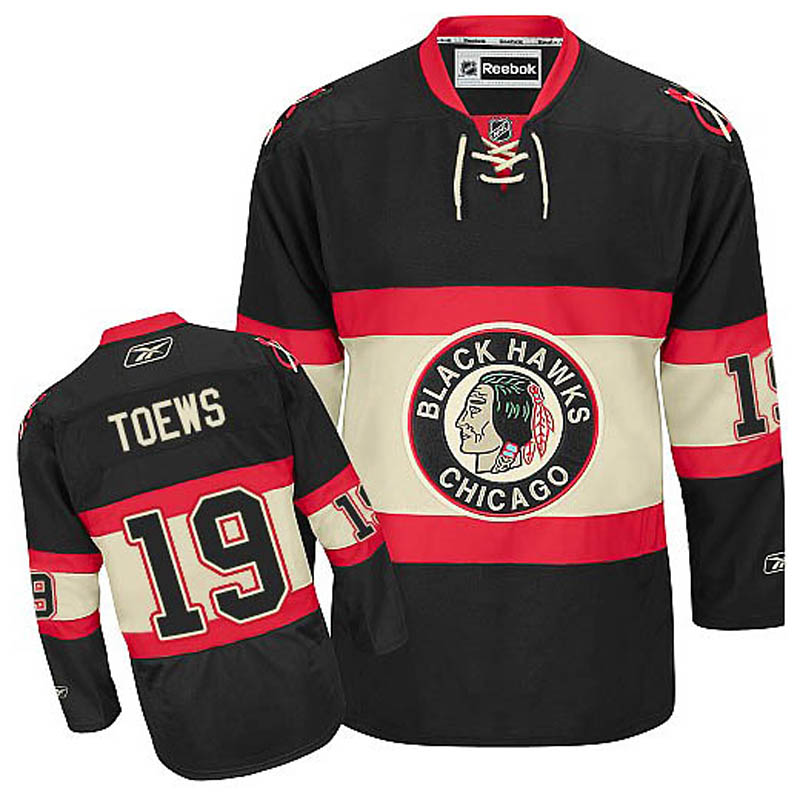 Womens Jonathan Toews Chicago Blackhawks #19 New Third Ice Hockey Jersey