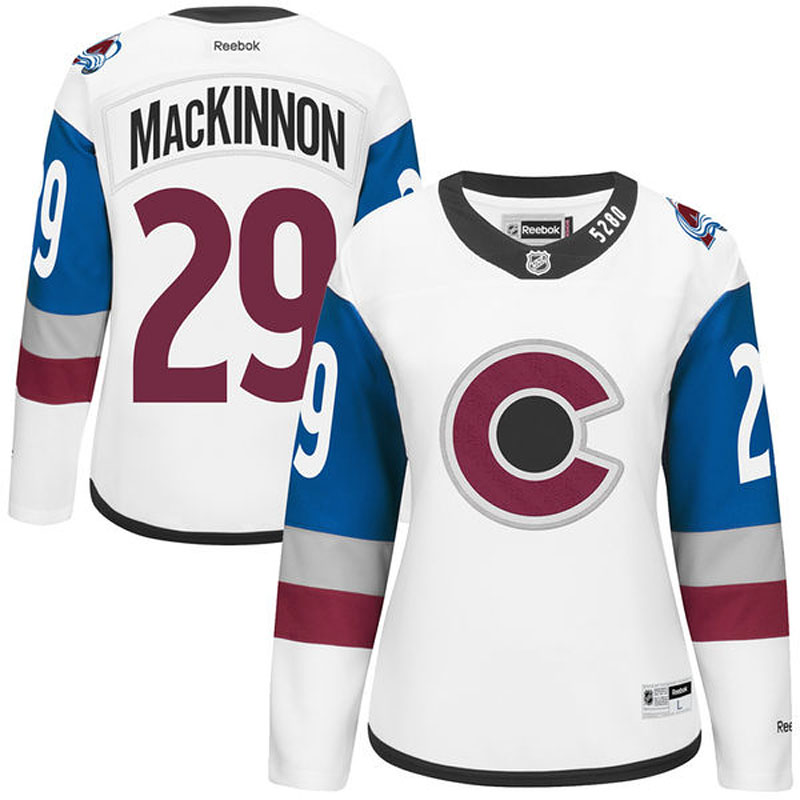 Womens Nathan MacKinnon Colorado Avalanche #29 Ice Hockey Jersey