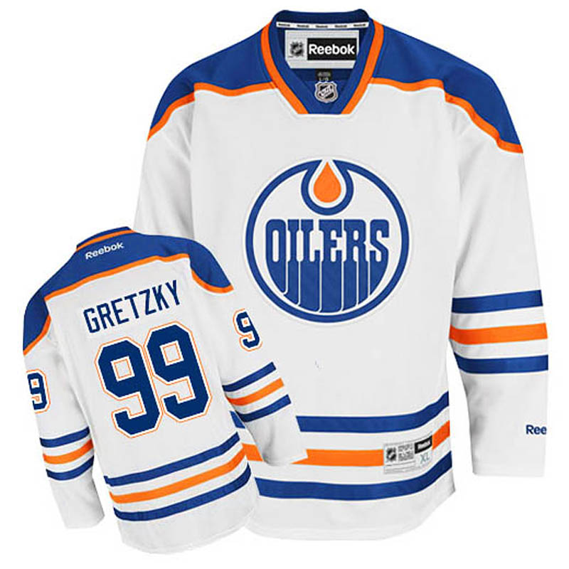 Womens Wayne Gretzky Edmonton Oilers #99 Away Ice Hockey Jersey