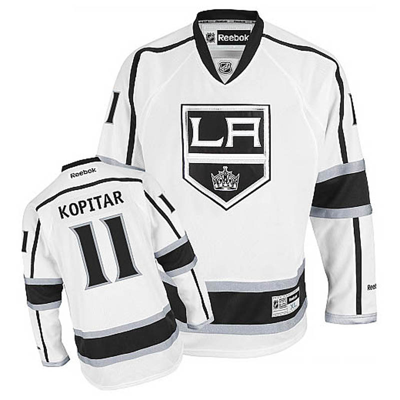 Womens Anze Kopitar Los Angeles Kings #11 Away Ice Hockey Jersey