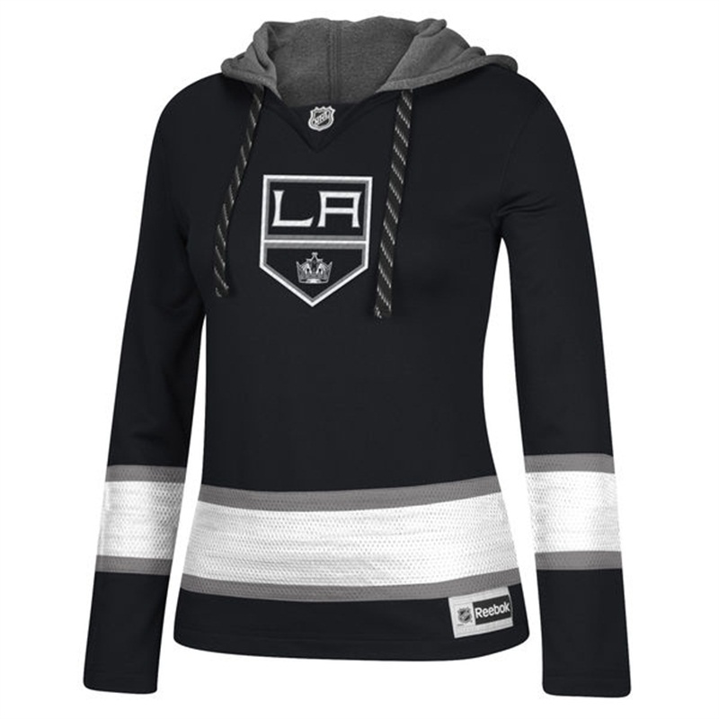 NHL Los Angeles Kings Black Jersey Pullover Hoodie