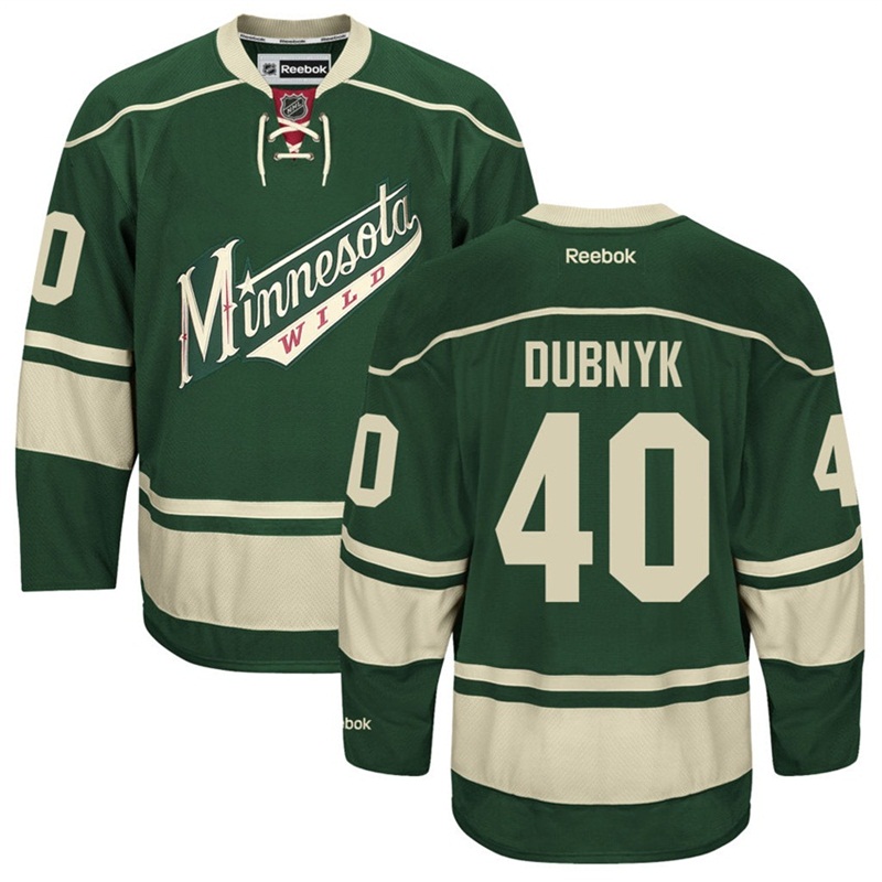 Wild Devan Dubnyk Women #40 Green Jersey