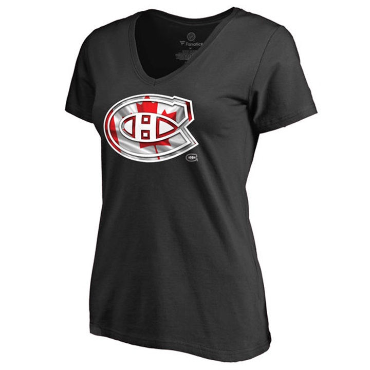 Montreal Canadiens Black T-shirt