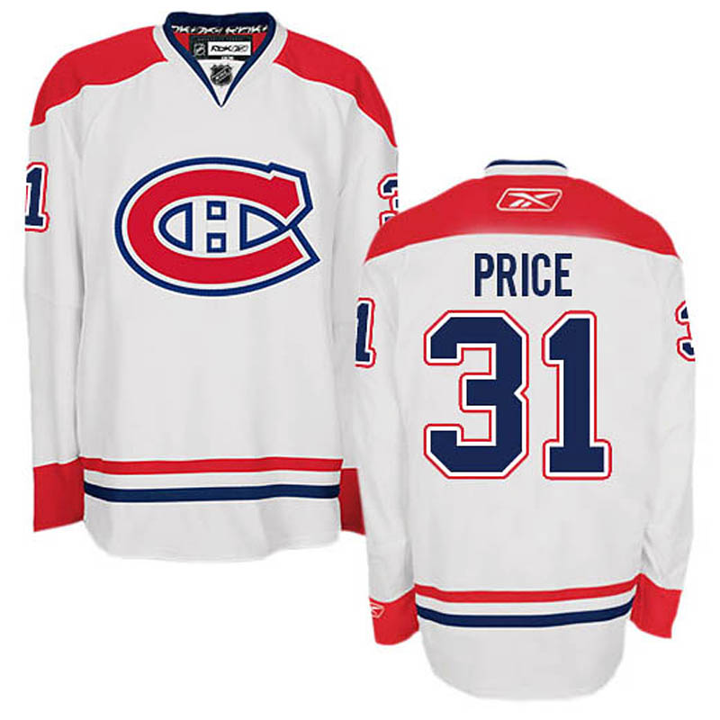 Womens Carey Price Montreal Canadiens #31 Away Ice Hockey Jersey