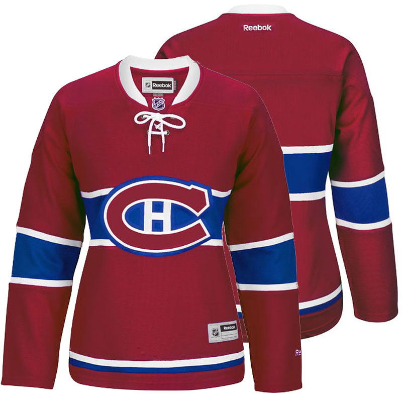 Womens Canadiens Reebok Red Jersey