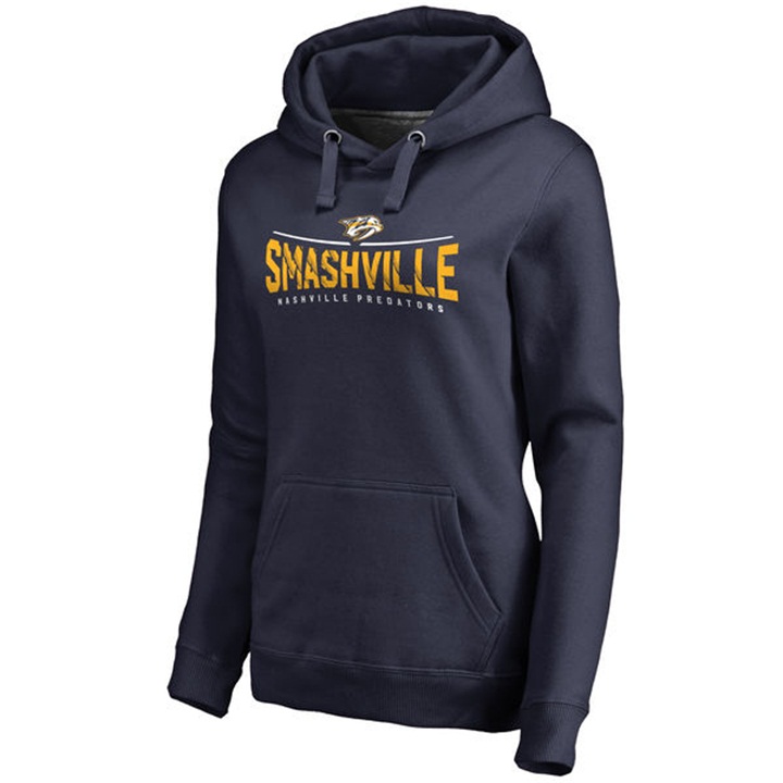 NHL Nashville Predators Navy Hometown Collection Pullover Hoodie