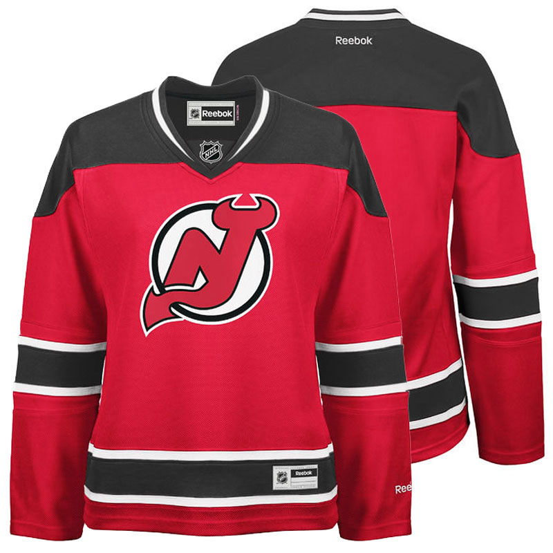 Womens Devils Reebok Red Jersey