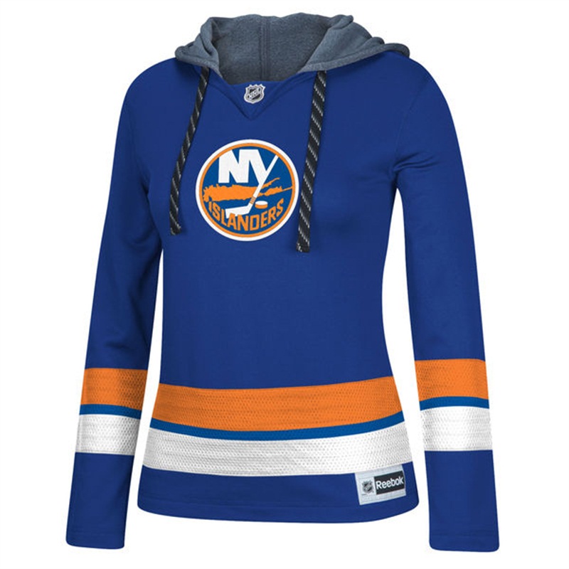 NHL New York Islanders Royal Jersey Pullover Hoodie