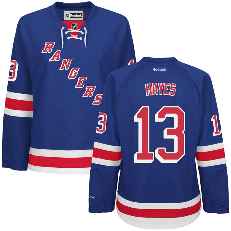 Rangers Kevin Hayes Women #13 Royal Blue Jersey