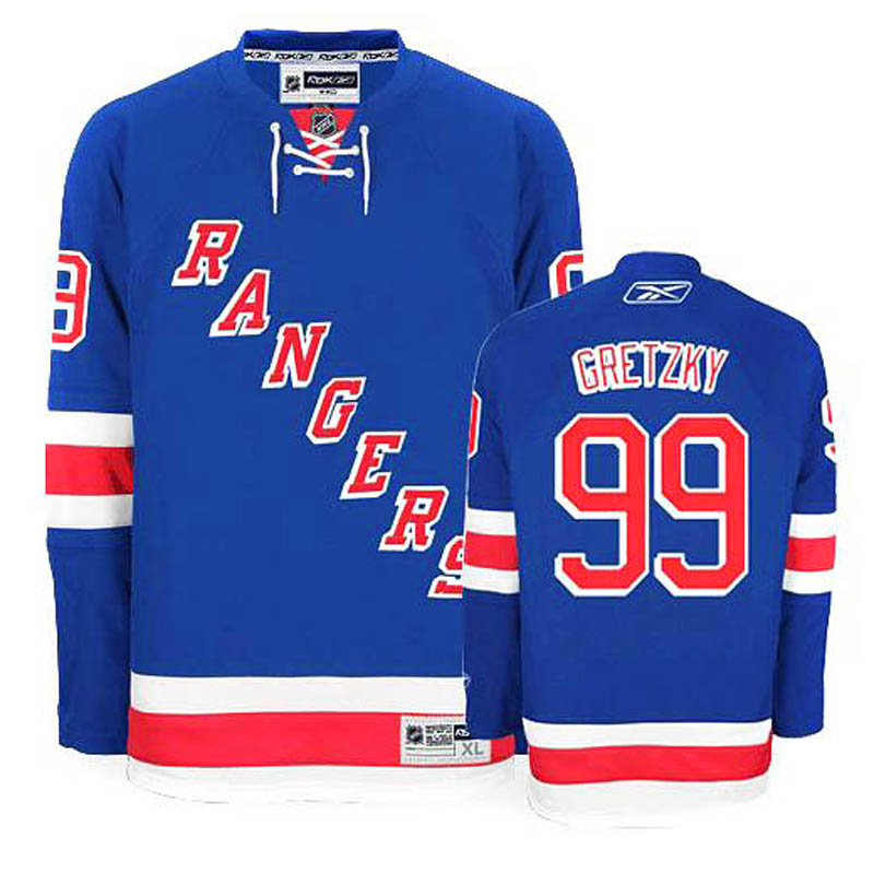 Womens Wayne Gretzky New York Rangers #99 Home Ice Hockey Jersey