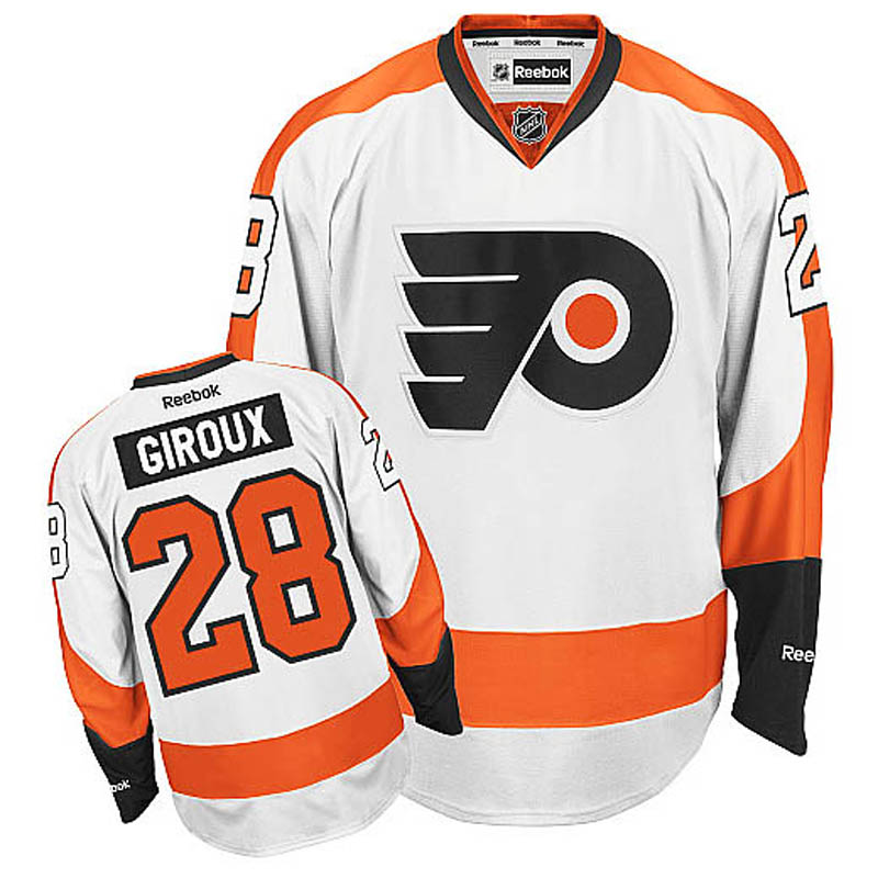 Womens Claude Giroux Philadelphia Flyers #28 Away Ice Hockey Jersey