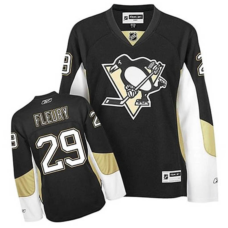 Womens Marc-Andre Fleury Pittsburgh Penguins #29 Home Ice Hockey Jersey