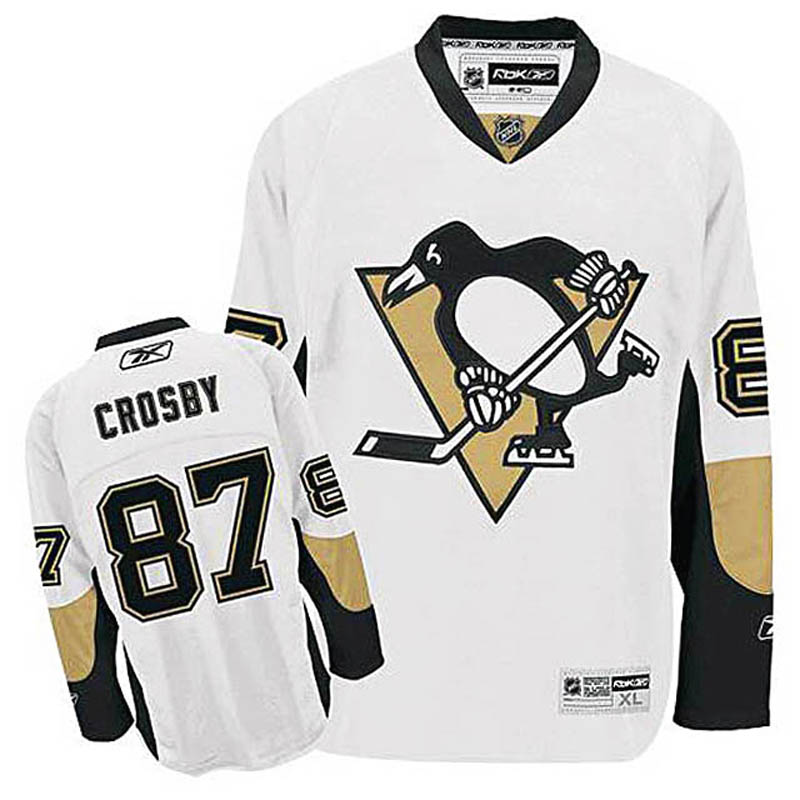 Womens Sidney Crosby Pittsburgh Penguins #87 Away Ice Hockey Jersey