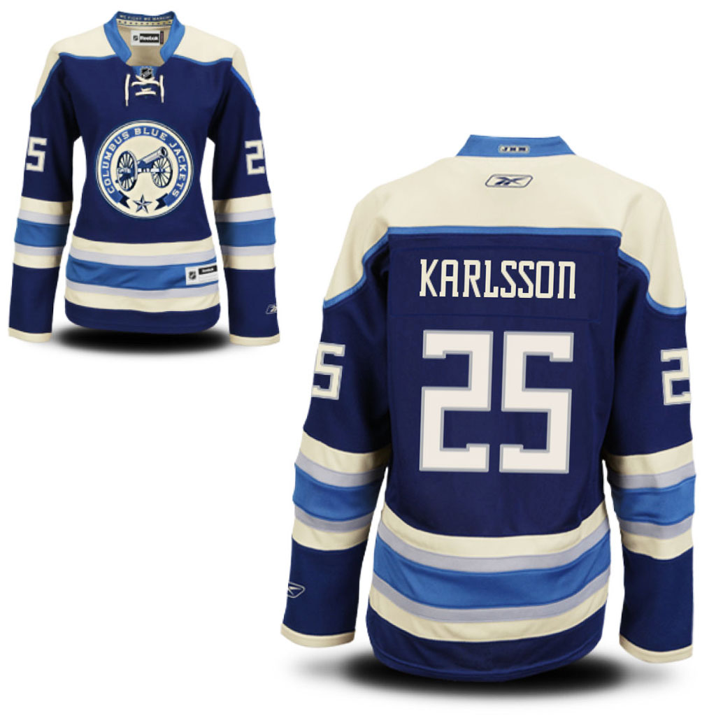 Women's Blue Jackets William Karlsson Royal Blue Premier Alternate Jersey