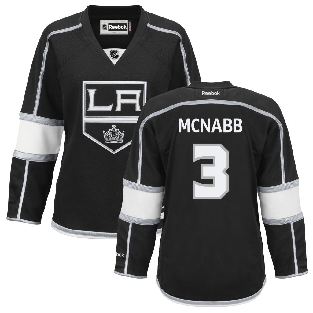 Women's Kings Brayden McNabb Black Premier Home Jersey