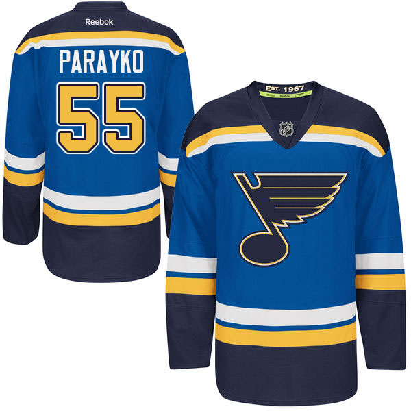 Youth Colton Parayko St. Louis Blues #55 Royal Blue Home Jersey