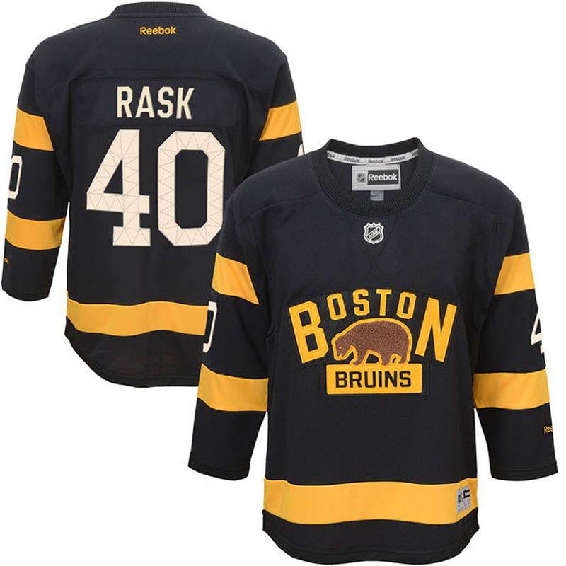 Youth Tuukka Rask Boston Bruins #40 Ice Hockey Jersey