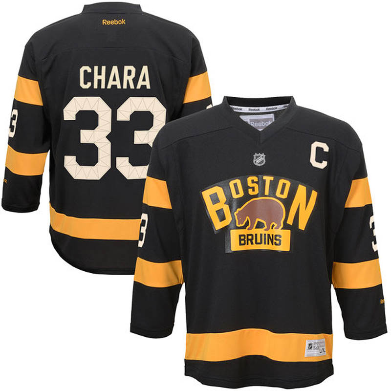 Youth Zdeno Chara Boston Bruins #33 Ice Hockey Jersey