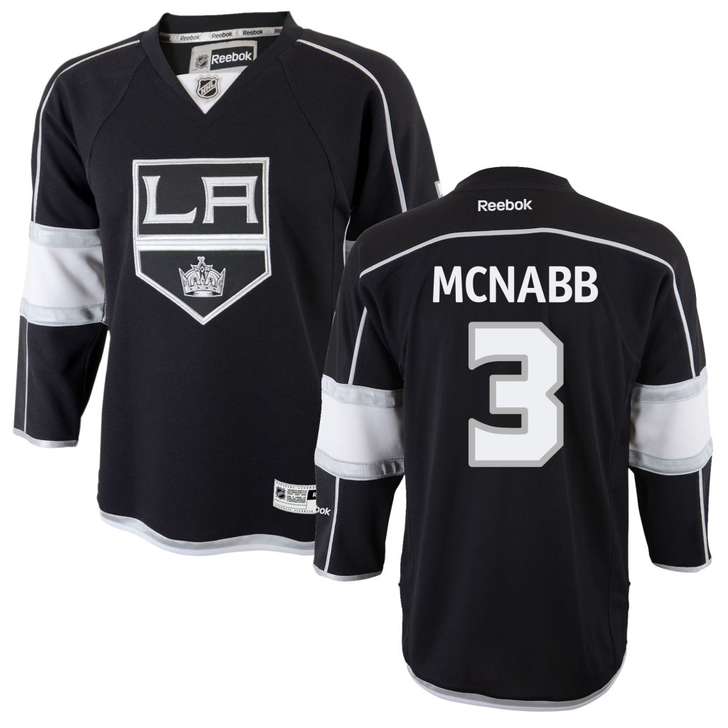 Youth Kings Brayden McNabb Black Premier Home Jersey