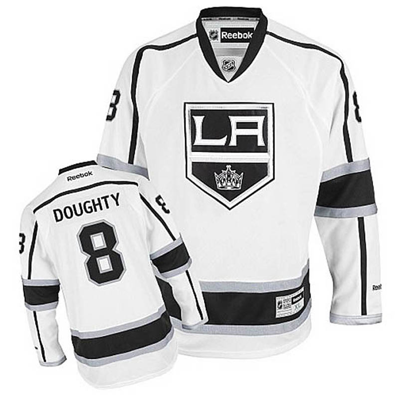 Youth Drew Doughty Los Angeles Kings #8 Away Ice Hockey Jersey