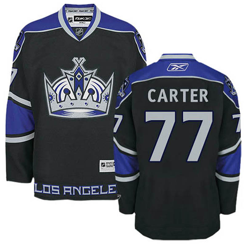 Youth Jeff Carter Los Angeles Kings #77 Third Ice Hockey Jersey