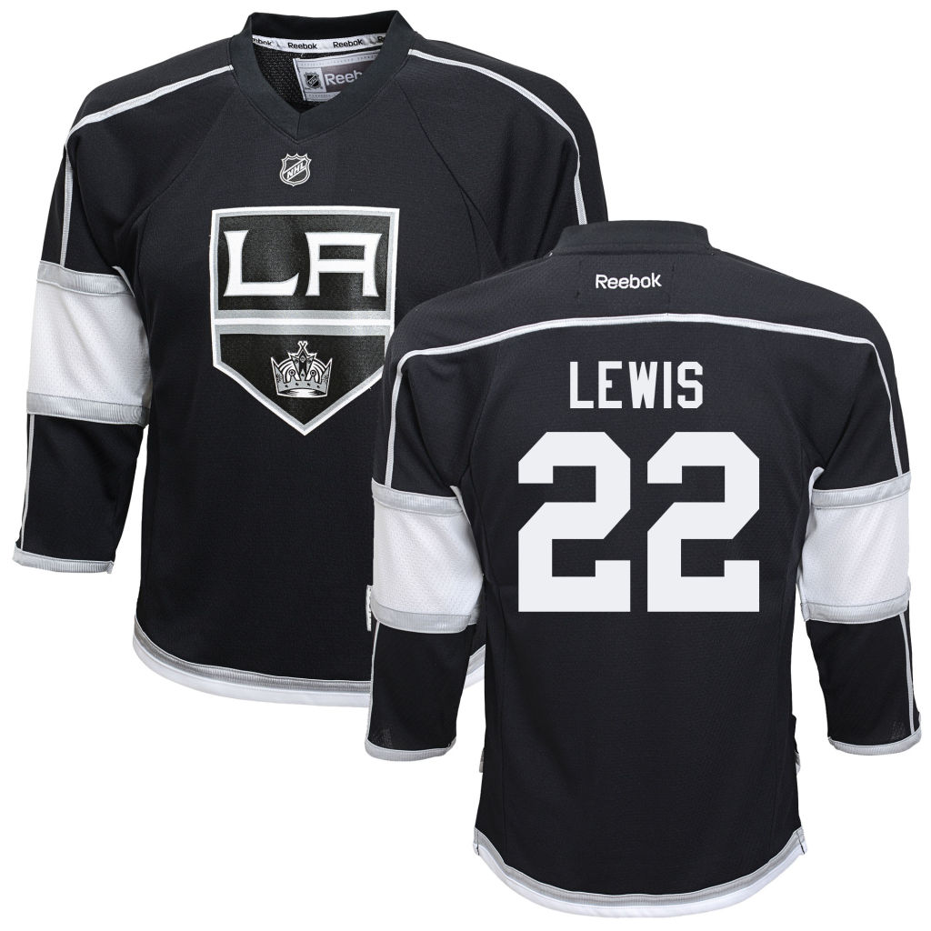 Youth Kings Trevor Lewis Black Home Jersey