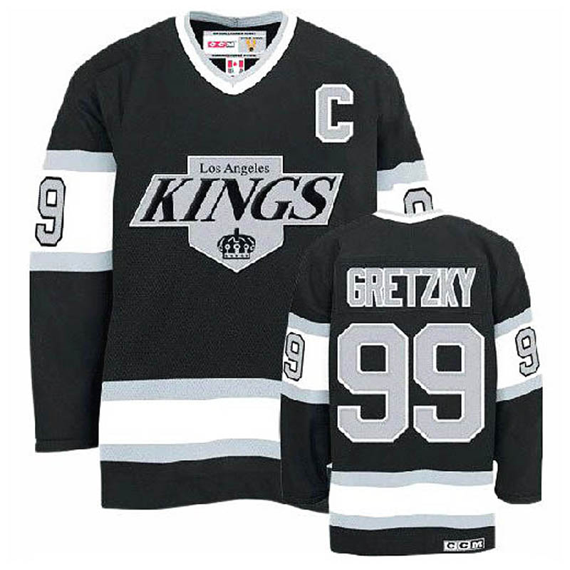 Youth Wayne Gretzky Los Angeles Kings #99 Throwback Ice Hockey Jersey