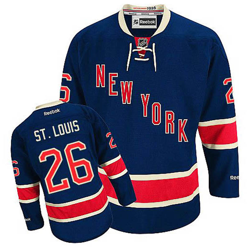 Youth Martin St. Louis New York Rangers #26 Third Ice Hockey Jersey