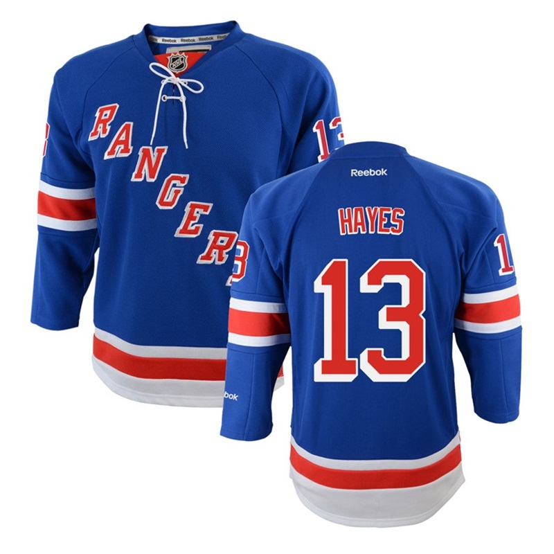 Rangers Kevin Hayes Youth #13 Royal Blue Jersey