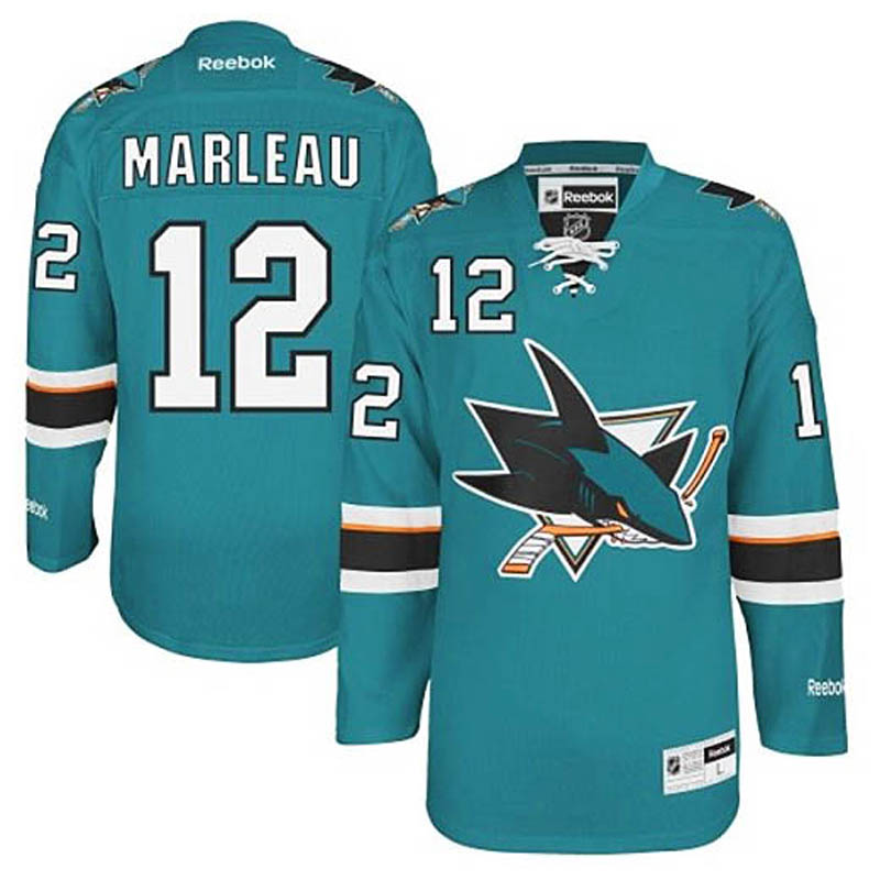 Youth Patrick Marleau San Jose Sharks #12 Home Ice Hockey Jersey