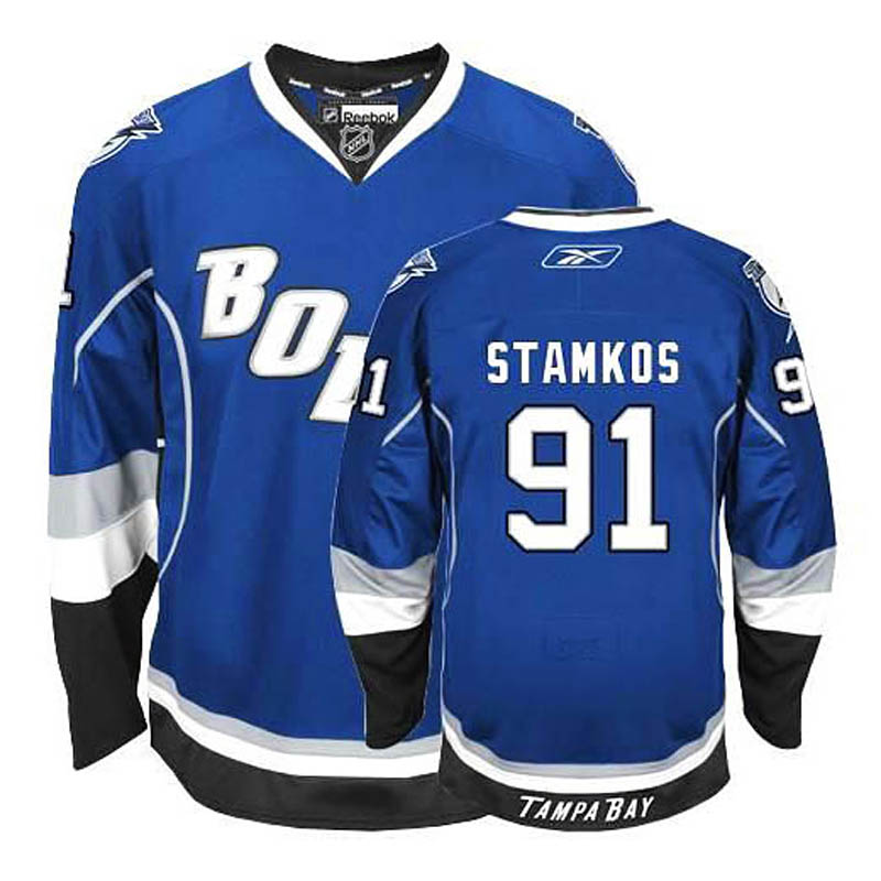 Youth Steven Stamkos Tampa Bay Lightning #91 Third Ice Hockey Jersey