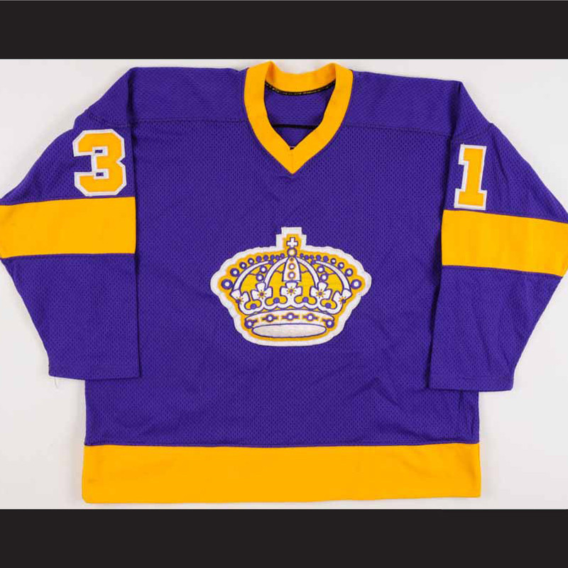 1976-78 Gary Simmons Los Angeles Kings Retro hockey jerseys