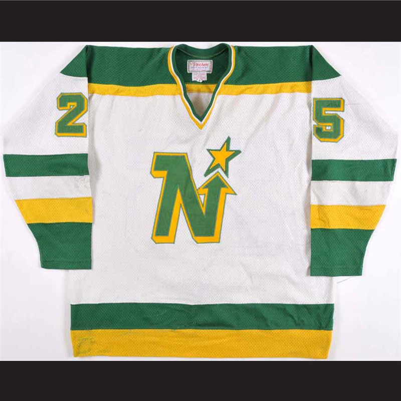 1979-80 Al MacAdam Minnesota North Stars Jersey Career Best 42-Goal 93-Point Season Bill Masterton Memorial Trophy hockey Jersey