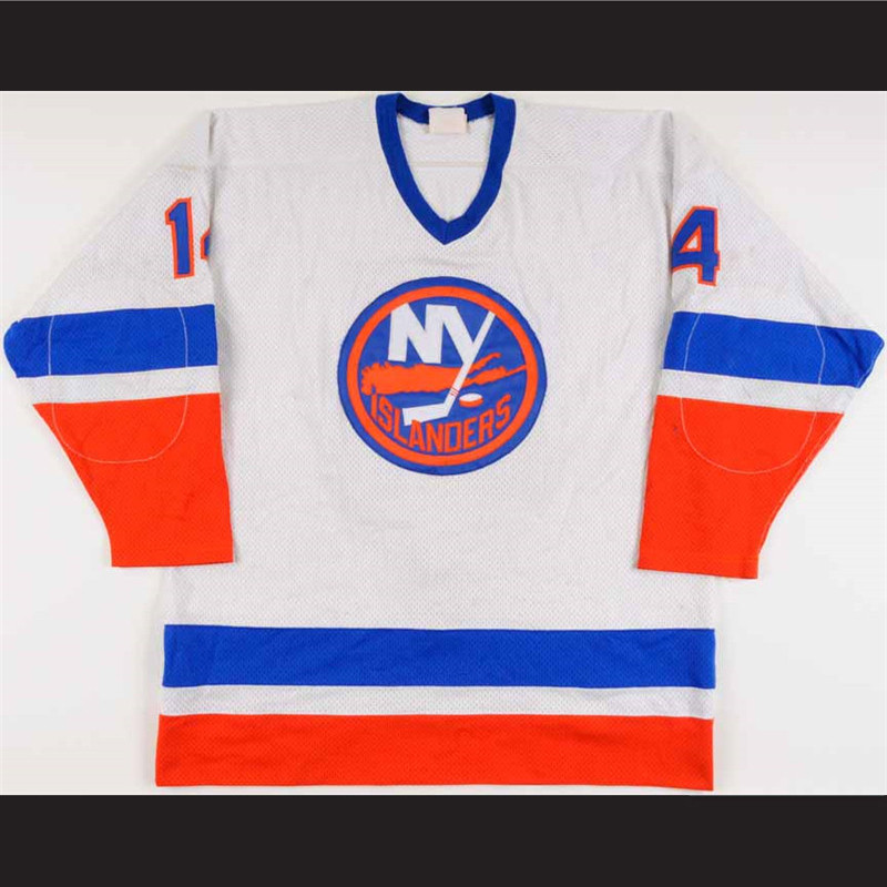 1980-81 Bob Bourne New York Islanders Stanley Cup Finals Photo Match Video Match hockey Jersey