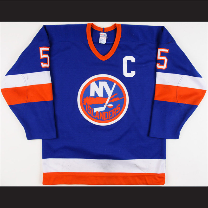 1985-86 Denis Potvin New York Islanders hockey Jersey