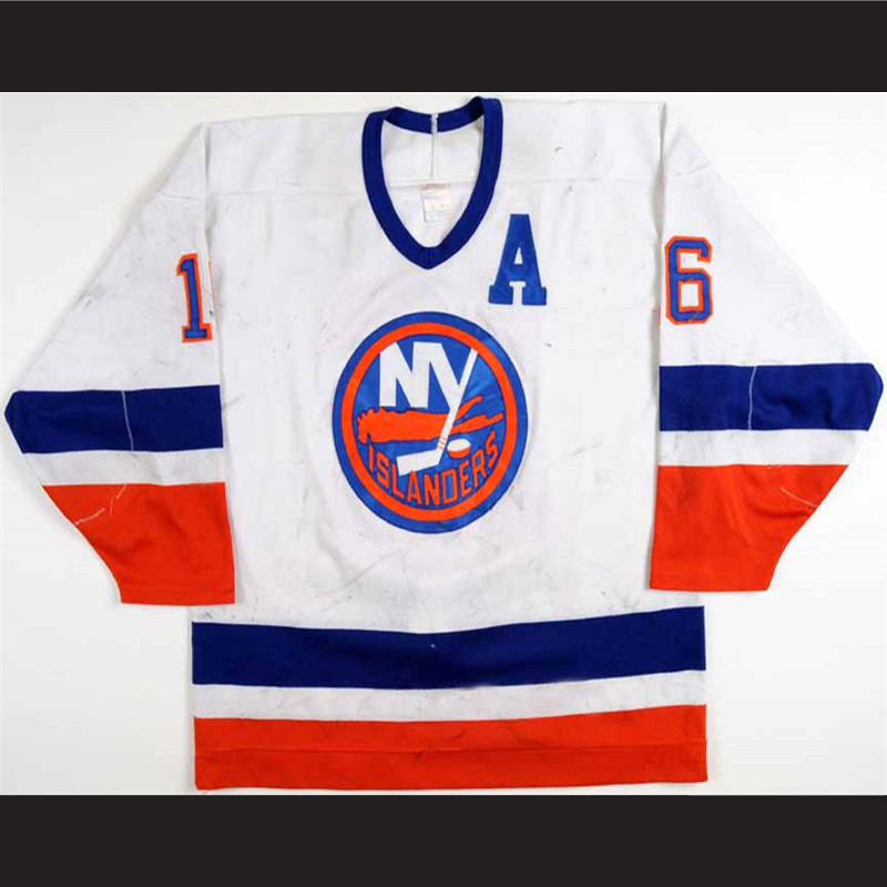 1987-88 Pat LaFontaine New York Islanders hockey Jersey