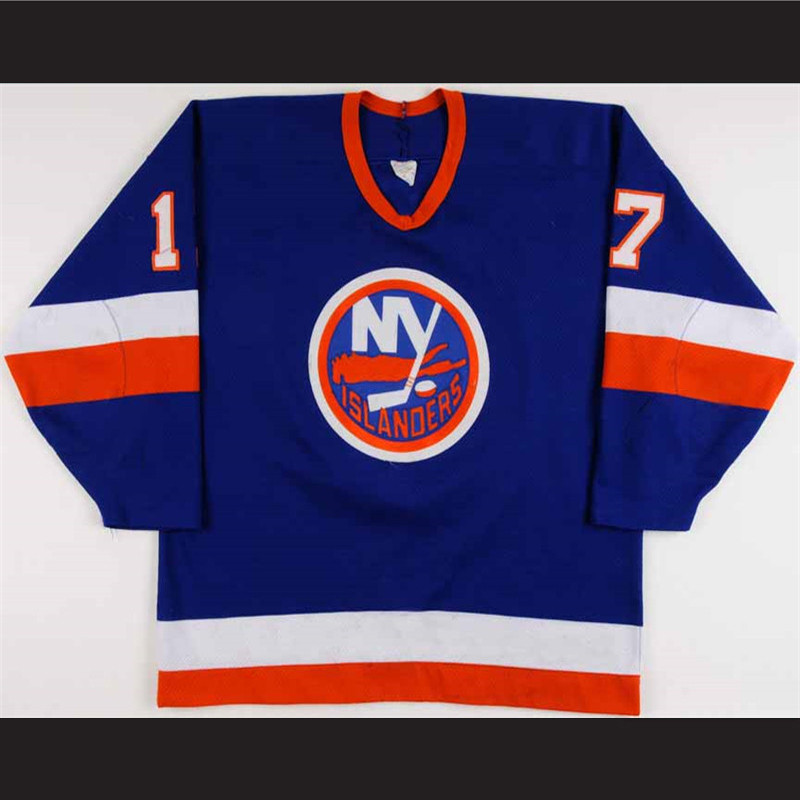 1987-89 Brad Dalgarno New York Islanders Retro hockey jerseys