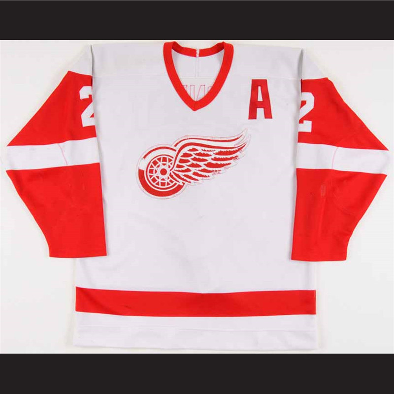 1987 Mike O Connell Detroit Red Wings Retro hockey jerseys