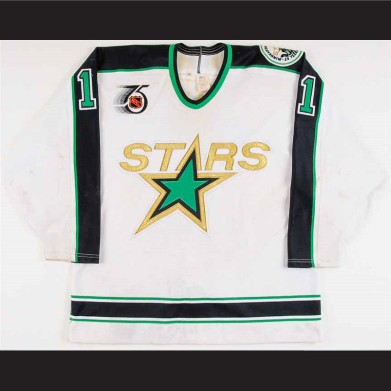 1991-92 Marc Bureau Dallas Stars hockey jerseys