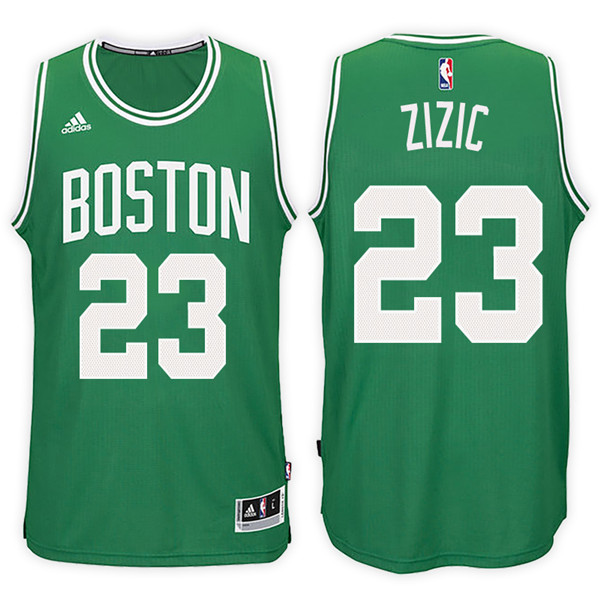 Men Celtics Ante Zizic NBA Swingman Road Kelly Green Jersey