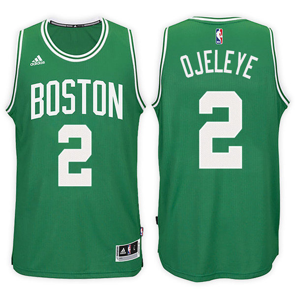 Men Celtics Semi Ojeleye NBA Swingman Road Kelly Green Jersey