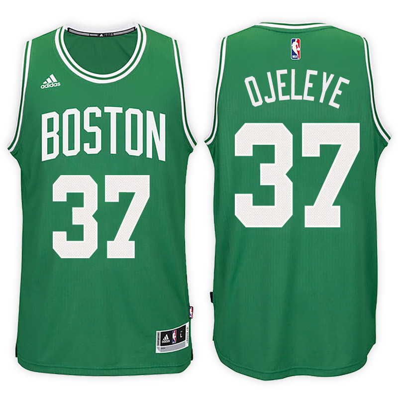 Men Celtics Semi Ojeleye Swingman Road Kelly Green Jersey