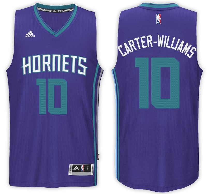 Men Hornets Michael Carter-Williams NBA Swingman Road Purple Jersey