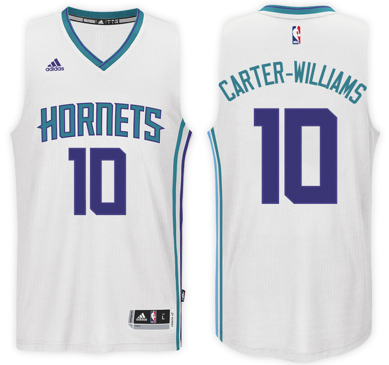 Men Hornets Michael Carter-Williams NBA Swingman Road White Jersey